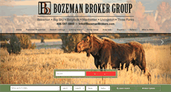 Desktop Screenshot of bozemanbrokers.com